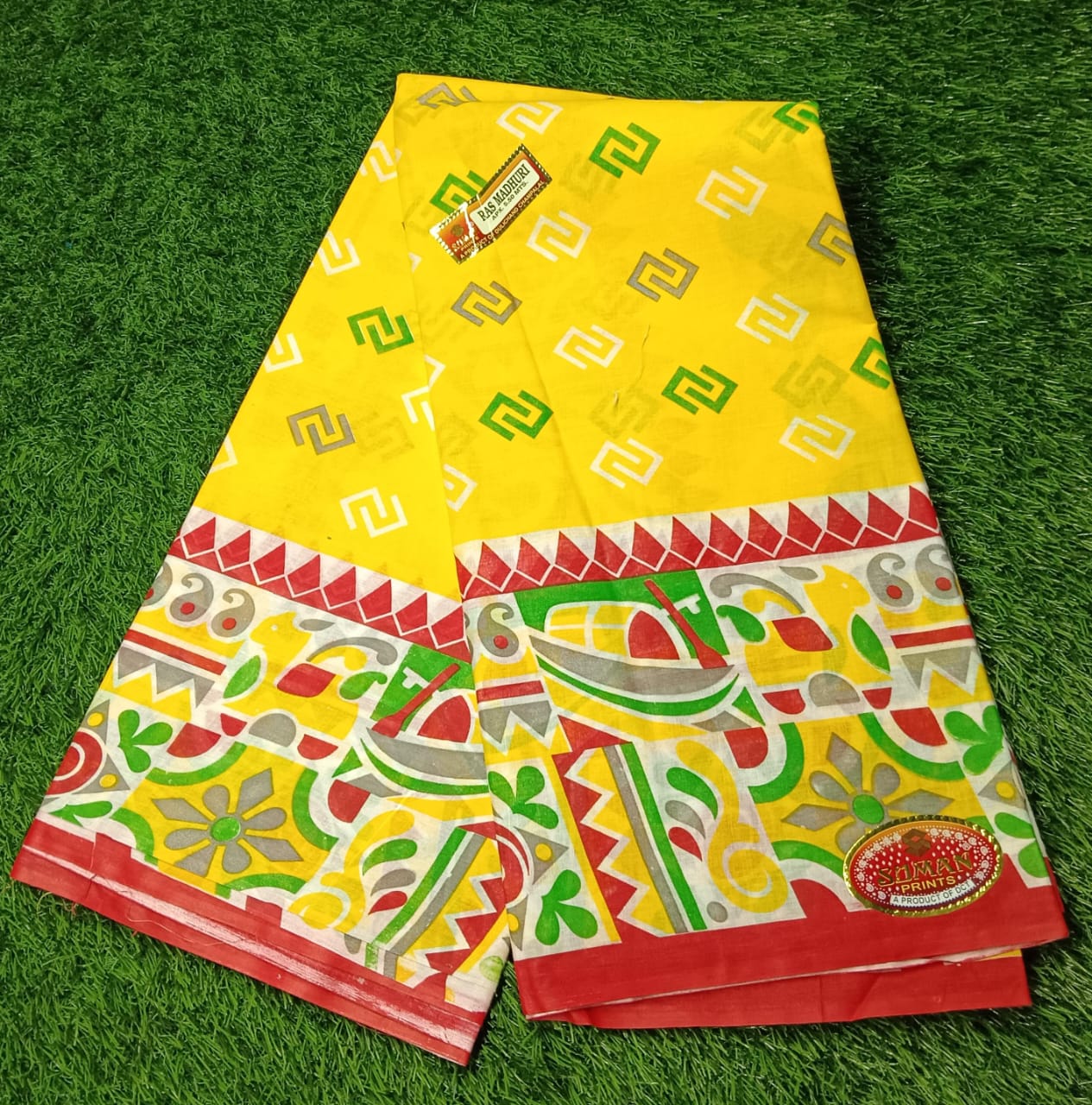 SUMAN RAS MADHURI MALL MALL COTTON SAREE