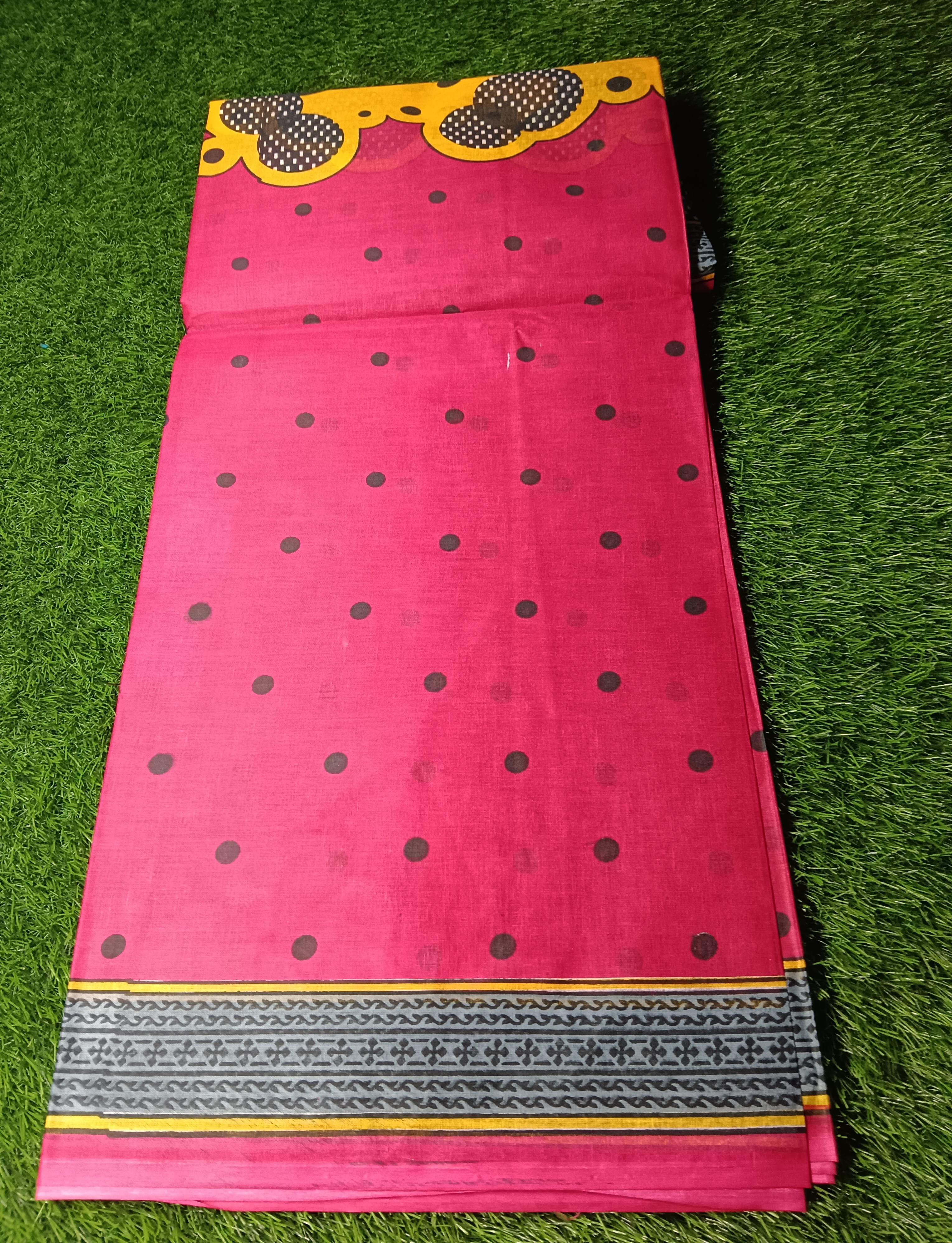 air india cooton saree